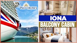 Iona Cruise Ship Balcony Cabin TOUR [upl. by Joo]