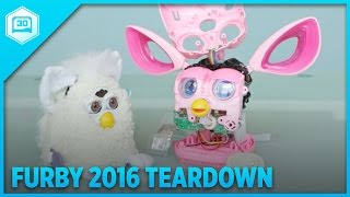 Furby 2016 Teardown Adafruit [upl. by Notterb]