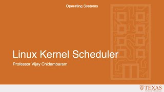 Linux Kernel Scheduler [upl. by Lentha508]