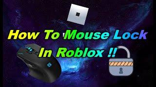 How To Mouse Lock In Roblox [upl. by Salta637]