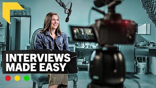 How to Shoot Cinematic Interviews  10 Easy Steps [upl. by Hilliard490]