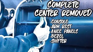 How to Remove ENTIRE CENTER CONSOLE 350Z [upl. by Acinorrev842]