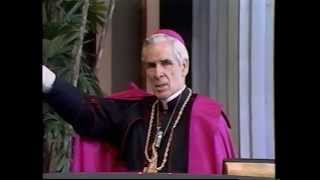 Archbishop Fulton Sheen on the Hour of Power from 1972 [upl. by Sidnak]