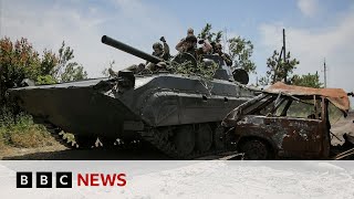 Ukraine making front line progress against Russia  BBC News [upl. by Kcitrap]