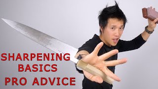 My Pro Knife Sharpening tips [upl. by Sunda]