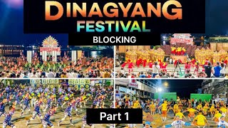 DINAGYANG FESTIVAL 2024 BLOCKING  Part 1  Iloilo City 🇵🇭 DinagyangFestival [upl. by Orthman]