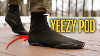 YEEZY POD Shoe REVIEW amp On Feet [upl. by Tocs]