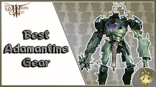 Best Adamantine Gear  BG3 [upl. by Atiuqan]