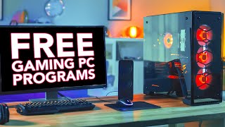 25 FREE PC Programs Every Gamer Should Have 2021 [upl. by Aelber]