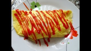 Omurice Recipe Korean omelet rice 오므라이스 [upl. by Grant]