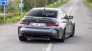 BMW M3 G80  Accelerations amp Powerslide [upl. by Ilegna458]