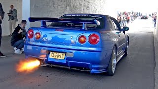 Nissan Skyline R34 Nismo R Tune Concept  REVS amp FLAMES [upl. by Airom700]