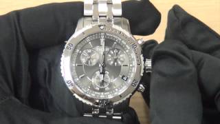 How To Set A Tissot Chronograph Watch [upl. by Uwton]