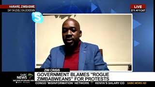 Nelson Chamisa speaks out on the situation in Zimbabwe  Part 1 [upl. by Volin931]