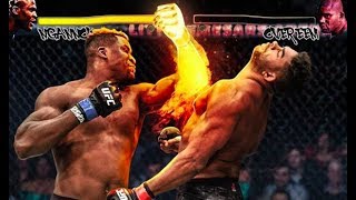 Alistair Overeem VS Francis Ngannou Insane Knockout UFC 218  HD [upl. by Alisun740]