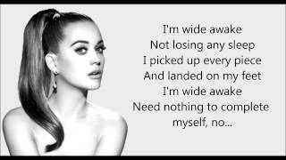 Katy Perry  Wide Awake Lyrics [upl. by Wylen271]