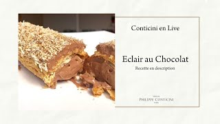 Eclair au Chocolat  Conticini en Live [upl. by Rettke]