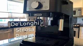 DeLonghi Stilosa Espresso and Cappuccino Maker Review [upl. by Esserac]