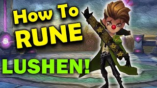 PvE Titans Lushen  Summoners War [upl. by Barvick377]