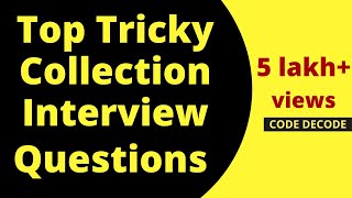 Java collections framework interview questions and Answers  MOST ASKED  Core Java  Code Decode [upl. by Fasano708]