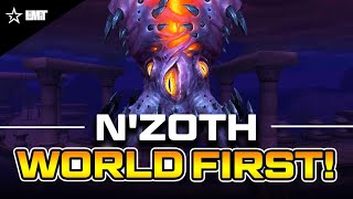 Limit vs Mythic Nzoth WORLD FIRST  Nyalotha The Waking City [upl. by Assirram]