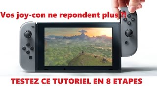 Joycon Nintendo switch qui ne repond pas  teste ça [upl. by Aerdnac953]