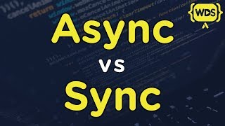 Asynchronous Vs Synchronous Programming [upl. by Analah]