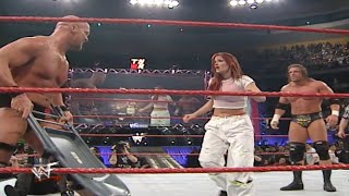 Stone Cold Triple H amp Stephanie Vs The Hardy Boyz amp Lita Part 2 [upl. by Asirram612]