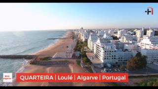 Quarteira  Algarve  Vista aérea em HD 4K [upl. by Emmott186]