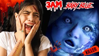 Baby Blue Challenge at 3AM gone wrong [upl. by Gilmour]