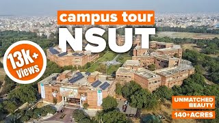 Netaji Subhas University of Technology Campus Tour  140 acres  During Covid  NSIT  NSUT  DU [upl. by Gemina]