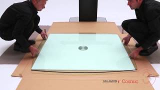 Calligaris Cosmic Table CS4055 VO 140 Assembly Instructions Video [upl. by Gambell]