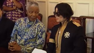 Michael Jackson meets Nelson Mandela [upl. by Anahcar]