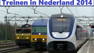 Treinen in Nederland 2014  Trains in the Netherlands 2014 [upl. by Adiam45]