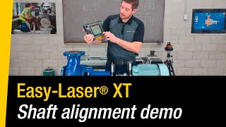 EasyLaser XT Shaft Alignment Demonstration [upl. by Benita]