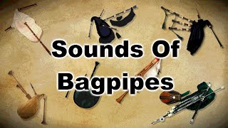 Sounds of Bagpipes From Different Regions NEW [upl. by Rialb]