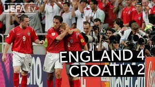 ENGLAND beat CROATIA at EURO 2004 [upl. by Wernick]