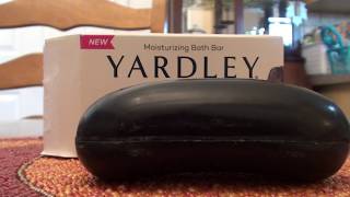 Yardley London Naturally Moisturizing Bath Bar Activated Charcoal REVIEW [upl. by Harlin]