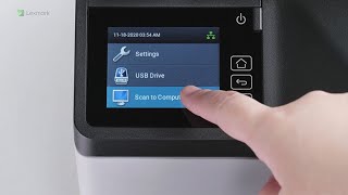 Lexmark—Scanning to computer using Lexmark Scanback Utility [upl. by Thurmann]