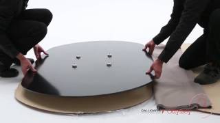 Calligaris Odyssey Table CS4043 Assembly Instructions Video [upl. by Nirej]