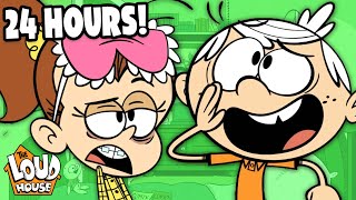 24 Hours Inside The Loud House 🏡  The Loud House [upl. by Tra435]