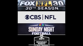 NFL Theme Songs NBC CBS FOX ABCESPN [upl. by Devine]