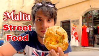 TOP 5 Malta STREET FOOD Food and Travel 🇲🇹 [upl. by Ahsienel872]