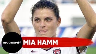 Mia Hamm  One of the Greatest Female Soccer Players In History  Biography [upl. by Ylrebme530]