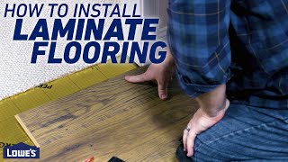 How to Install Laminate Flooring [upl. by Letizia]