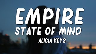 Alicia Keys  Empire State Of Mind Part II Broken Down Lyrics [upl. by Vincenz]