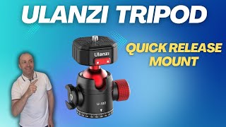 ULANZI U100 Quick Release Ballhead Review [upl. by Esydnac]