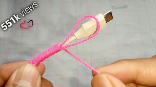 How to Protect your Charging amp Usb Cable 100 working [upl. by Shimkus552]