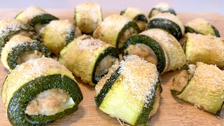 Deliziosi involtini di zucchine Ricetta facile di zucchine che piace a tutti [upl. by Brodeur449]