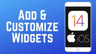 How to Add and Customize Widgets on iOS 14 [upl. by Araet813]